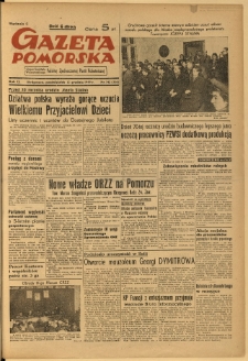 Gazeta Pomorska, 1949.12.12, R.2, nr 342