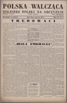 Polska Walcząca - Żołnierz Polski na Obczyźnie 1947.01.18, R. 9 nr 3