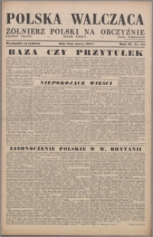 Polska Walcząca - Żołnierz Polski na Obczyźnie 1947.03.08, R. 9 nr 8-9