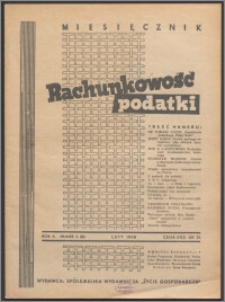 Rachunkowość - Podatki 1948, R. 2 nr 2 (8)