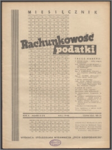Rachunkowość - Podatki 1948, R. 2 nr 5 (11)