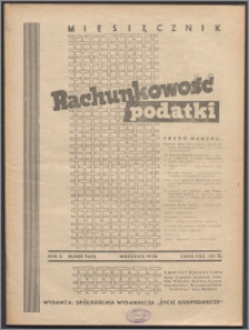 Rachunkowość - Podatki 1948, R. 2 nr 9 (15)