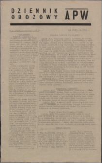 Dziennik Obozowy APW 1945.01.19, R. 2 nr 14