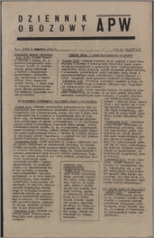 Dziennik Obozowy APW 1945.09.05, R. 2 nr 187
