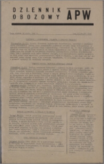 Dziennik Obozowy APW 1946.03.12, R. 3 nr 57