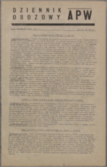 Dziennik Obozowy APW 1946.03.26, R. 3 nr 69