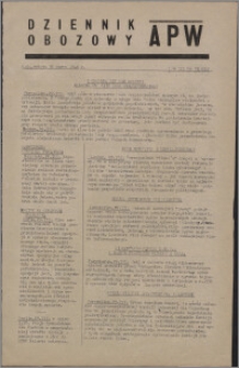 Dziennik Obozowy APW 1946.03.30, R. 3 nr 73