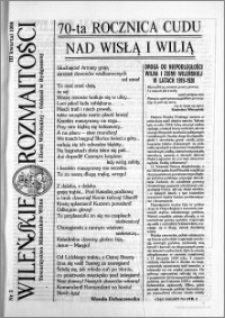 Wileńskie Rozmaitości 1990 nr 3
