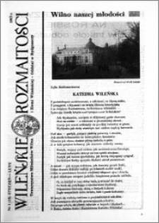 Wileńskie Rozmaitości 1993 nr 1 (15) styczeń-luty