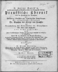 Preussische Chronik. Bd. 1