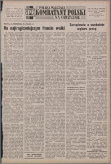 Polska Walcząca - Kombatant Polski na Obczyźnie 1952.03.02, R. 4 nr 9 (122)