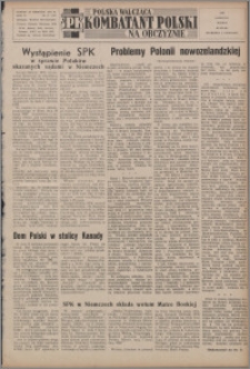 Polska Walcząca - Kombatant Polski na Obczyźnie 1952.09.28, R. 4 nr 37 (150)