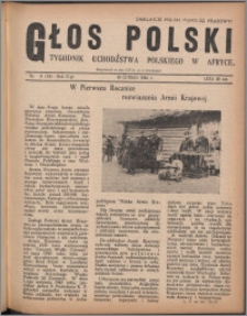 Głos Polski : tygodnik uchdźstwa polskiego w Afryce 1946, R. 2 nr 5 (18)