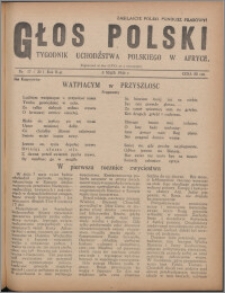 Głos Polski : tygodnik uchdźstwa polskiego w Afryce 1946, R. 2 nr 17 (30)