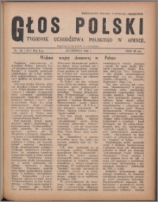 Głos Polski : tygodnik uchdźstwa polskiego w Afryce 1946, R. 2 nr 24 (37)