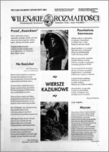 Wileńskie Rozmaitości 2001 nr 2 (64) marzec-kwiecień