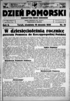 Dzień Pomorski, 1930.01.19, R. 2 nr 15