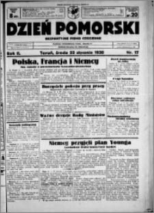 Dzień Pomorski, 1930.01.22, R. 2 nr 17