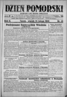 Dzień Pomorski, 1930.02.25, R. 2 nr 46