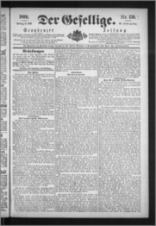 Der Gesellige : Graudenzer Zeitung 1890.07.11, Jg. 65, No. 159