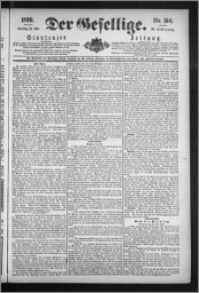 Der Gesellige : Graudenzer Zeitung 1890.07.22, Jg. 65, No. 168