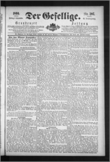 Der Gesellige : Graudenzer Zeitung 1890.09.05, Jg. 65, No. 207