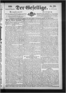Der Gesellige : Graudenzer Zeitung 1890.09.11, Jg. 65, No. 212