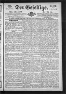 Der Gesellige : Graudenzer Zeitung 1890.10.10, Jg. 65, No. 237