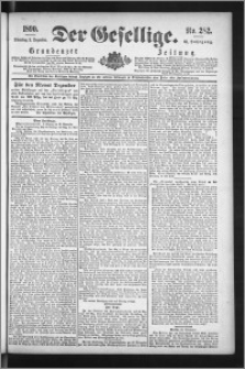 Der Gesellige : Graudenzer Zeitung 1890.12.02, Jg. 65, No. 282