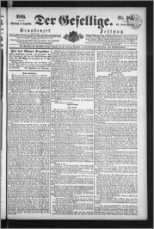 Der Gesellige : Graudenzer Zeitung 1890.12.03, Jg. 65, No. 283