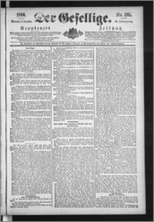 Der Gesellige : Graudenzer Zeitung 1890.12.17, Jg. 65, No. 295