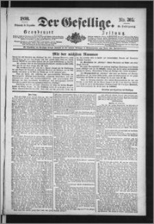 Der Gesellige : Graudenzer Zeitung 1890.12.31, Jg. 65, No. 305
