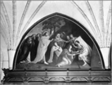 Pelplin. Bazylika katedralna Wniebowzięcia NMP. Krużganek północny. Obraz „Wskrzeszenie Łazarza”
