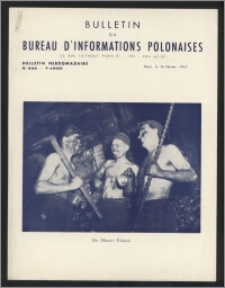 Bulletin du Bureau d'Informations Polonaises : bulletin hebdomadaire 1953.02.16, An. 9 no 242