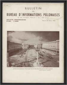 Bulletin du Bureau d'Informations Polonaises : bulletin hebdomadaire 1953.02.23, An. 9 no 243