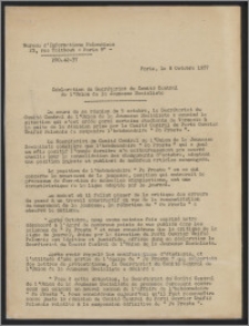 Bulletin du Bureau d'Informations Polonaises : bulletin hebdomadaire 1957.10.08, An. 12- dod. (4)