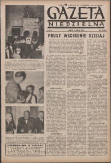 Gazeta Niedzielna 1952.05.25, R. 5 nr 21 (161)