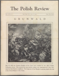 Polish Review / The Polish Information Center 1942, Vol. 2 no. 26