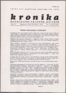 Kronika Poświęcona Sprawom Polskim 1985, R. 15 nr 9/12 (175/178)