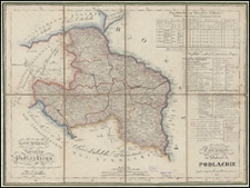 Carte generale du Palatinat de Podlachie