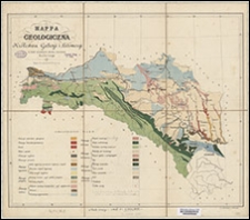 Mappa geologiczna Królestwa Galicyi i Lodomeryi : ze źródeł urzędowych