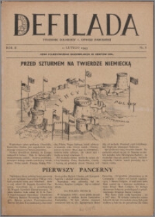 Defilada : tygodnik żołnierzy 1. Dywizji Pancernej 1945, R. 2 nr 8