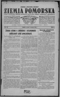 Ziemia Pomorska : pismo poświęcone obronie interesów rolnictwa, handlu, przemysłu i rękodzieła 1926.01.05, R. 2, nr 2 + kalendarz
