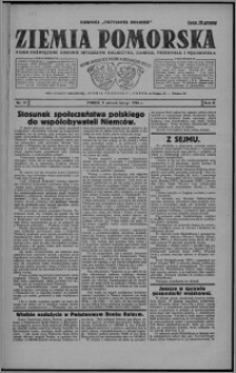 Ziemia Pomorska : pismo poświęcone obronie interesów rolnictwa, handlu, przemysłu i rękodzieła 1926.02.09, R. 2, nr 17