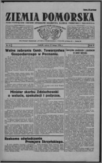 Ziemia Pomorska : pismo poświęcone obronie interesów rolnictwa, handlu, przemysłu i rękodzieła 1926.02.27, R. 2, nr 25