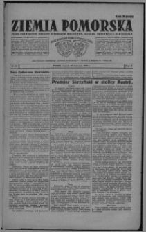 Ziemia Pomorska : pismo poświęcone obronie interesów rolnictwa, handlu, przemysłu i rękodzieła 1926.04.20, R. 2, nr 46