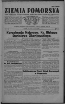 Ziemia Pomorska : pismo poświęcone obronie interesów rolnictwa, handlu, przemysłu i rękodzieła 1926.04.27, R. 2, nr 49