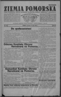 Ziemia Pomorska : pismo poświęcone obronie interesów rolnictwa, handlu, przemysłu i rękodzieła 1926.05.27, R. 2, nr 60