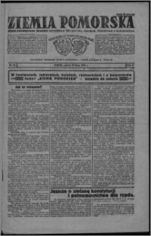 Ziemia Pomorska : pismo poświęcone obronie interesów rolnictwa, handlu, przemysłu i rękodzieła 1926.07.24, R. 2, nr 85