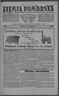 Ziemia Pomorska : pismo poświęcone obronie interesów rolnictwa, handlu, przemysłu i rękodzieła 1926.08.14, R. 2, nr 94